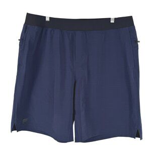 Fabletics The 9" Franchise‎ Shorts Mens 2XL Blue Unlined Workout NWT SS-2042